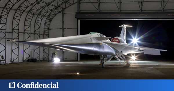 El ingenioso invento de la NASA para probar el vuelo supersónico silencioso del X-59