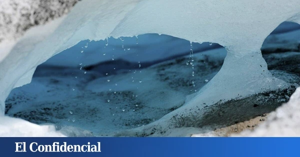 Los glaciares suizos se derriten y dejan a la vista 