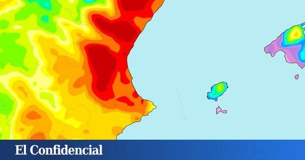 La DANA azota la Comunidad Valenciana y la AEMET avisa de lo que va a pasar y las zonas más afectadas: 