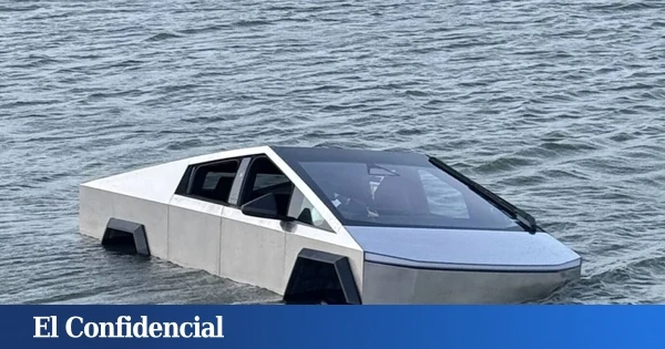 Arroja su Tesla Cybertruck a un lago y, sin quererlo, demuestra que Elon Musk estaba equivocado
