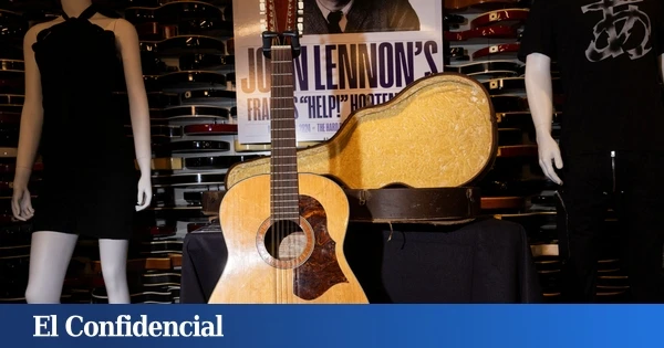 Un hombre encuentra una guitarra de John Lennon en un desván: se vendió por más de 2 millones de euros