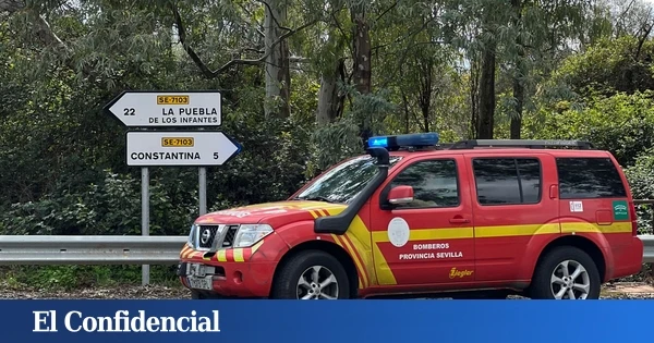 Dos personas afectadas en el incendio de una vivienda en Cazalla de la Sierra (Sevilla)