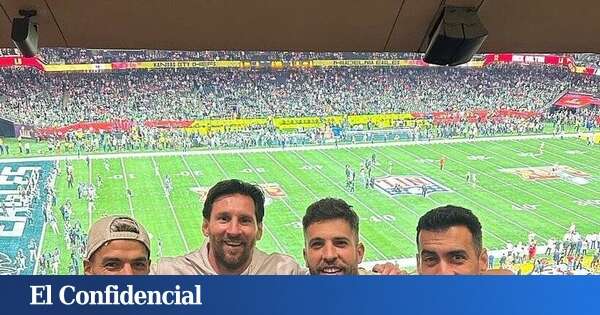 El mundo del fútbol hizo acto de presencia en la Super Bowl 2025: desde Messi hasta Rodri, pasando por Koke y Griezmann