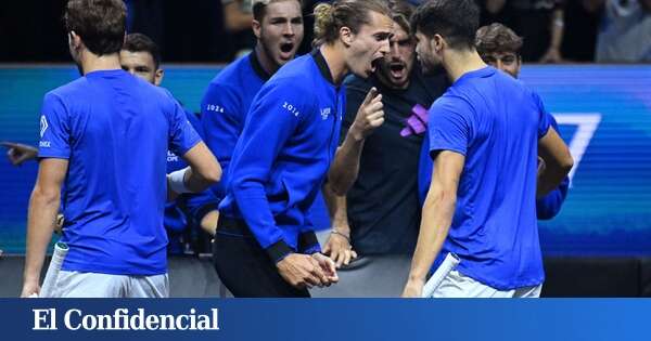 Zverev se rinde ante a Alcaraz después de remontar la Laver Cup: 