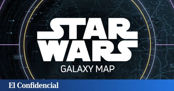 Buenas noticias para los fans: así es el mapa interactivo de 'Star Wars' más completo creado hasta la fecha
