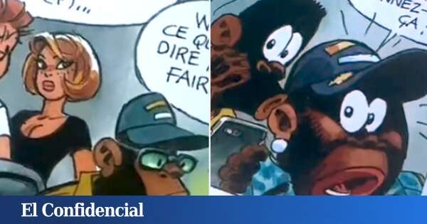 Retiran un cómic de 'Spirou' por representar personajes negros con rasgos simiescos