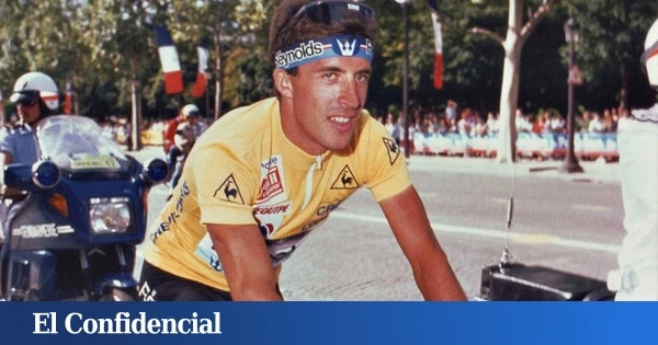 Pedro Delgado, ganador del Tour en 1988: 
