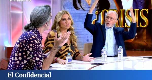 Xavier Sardà pierde los papeles en 'TardeAR' e insulta a Mario Vaquerizo por defender al rey emérito