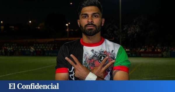 Khaled, de ser internacional en Palestina a rehacer su vida en Vallecas: 