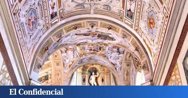 El palacio manierista que esconde la Capilla Sixtina manchega con increíbles frescos y pasado militar