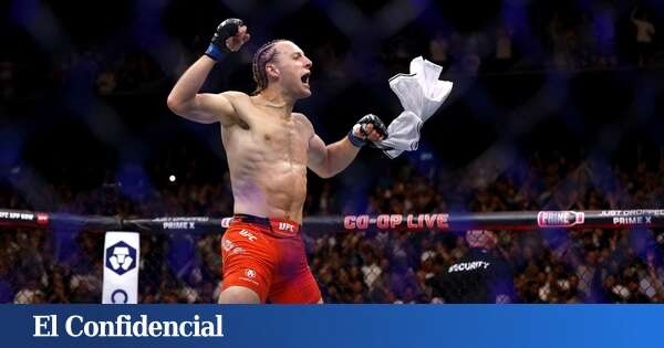 El demoledor ataque del principal enemigo de Topuria en la UFC: 