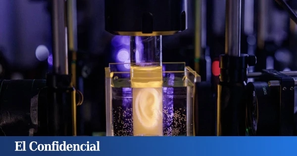 Suiza rompe las reglas de la biología y fabrica una oreja 3D con células vivas impresas