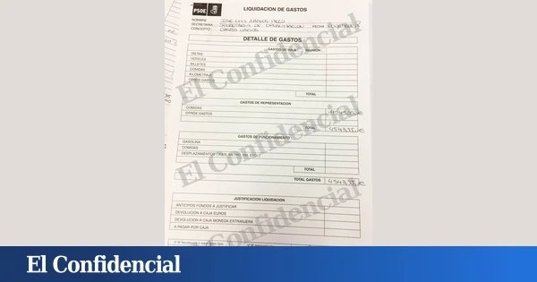 El PSOE pagó en efectivo 