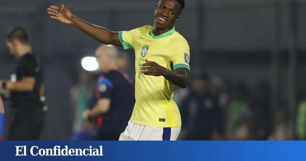 Los 'palos' a Vinícius tras otro fracaso de Brasil en una derrota que no se producía hace 15 años