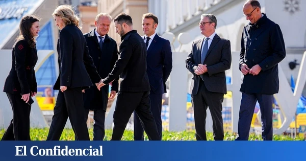 Macron, Starmer, Merz y Tusk se dan cita para una cumbre en Kiev y respaldan a Zelenski
