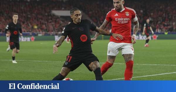 Posible alineación del FC Barcelona ante el Benfica en Champions League