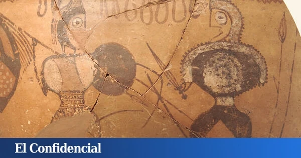 El Arqueológico planta cara al expolio con una exposición con cascos de guerra celtíberos