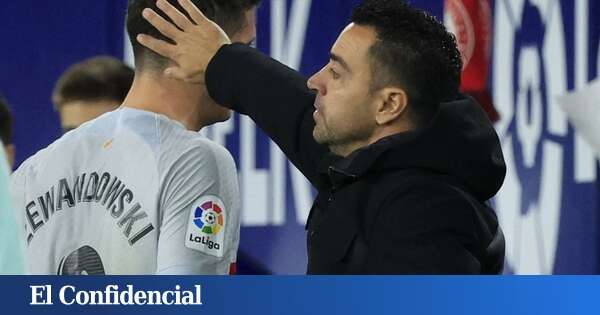 Xavi critica abiertamente a Lewandowski y el Barcelona sueña con enviarlo a Arabia Saudí