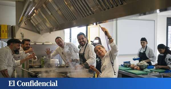 Chefs con estrella Michelín colaboran en un reparto de comida a los más vulnerables por Navidad