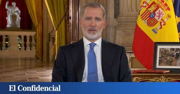 El discurso del rey Felipe VI baja en audiencia, rozando su mínimo con el segundo menos visto de la historia