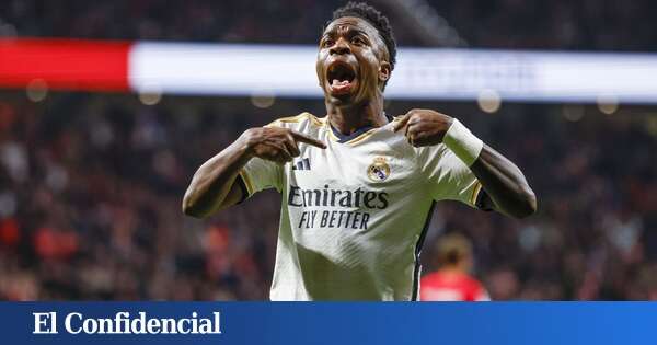 El casticismo madrileño se resume en un derbi con Vinícius, mascarillas y un botón rojo