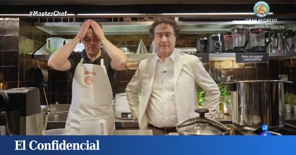 El tremendo fallo de un finalista de 'MasterChef' que estremece a Pepe Rodríguez en plena final: 