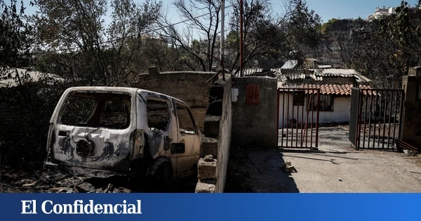 Dan por controlado el gran incendio que quemó 10.000 hectáreas a las afueras de Atenas
