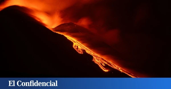 Nueva erupción del volcán Etna, con fuentes de lava y explosiones
