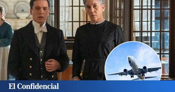 Un avión interrumpe el rodaje de 'La Promesa', y así reacciona uno de sus actores: 