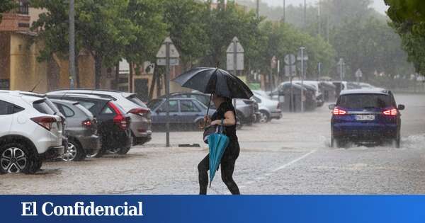 Alerta por lluvias en Murcia: prevén un miércoles pasado por agua con precipitaciones muy intensas