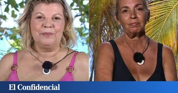 Los saltos del helicóptero de las hermanas Campos en 'Supervivientes': del reto de Terelu al pánico de Carmen Borrego