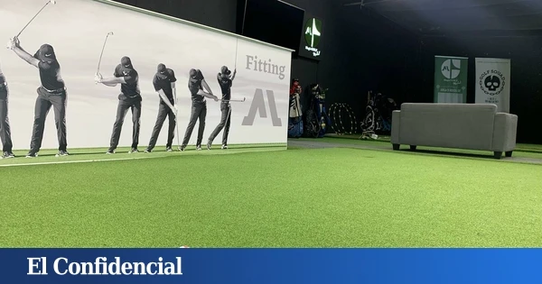 El boom de golf 'indoor' llega a Madrid: aire acondicionado y con cerveza fría en mano