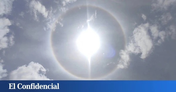 Un 'anillo' rodeó al Sol en el cielo de Canarias: fue el resultado de un fenómeno muy inusual