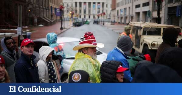 Miles de seguidores esperan en Washington al que será el último discurso de Donald Trump antes de tomar posesión