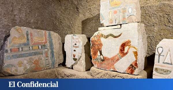 Descubren 1.500 bajorrelieves decorados de Hatshepsut, primera mujer faraón de Egipto