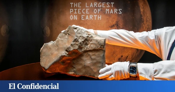 Un trozo de Marte cae en África y se convierte en la roca más valiosa del mundo: 