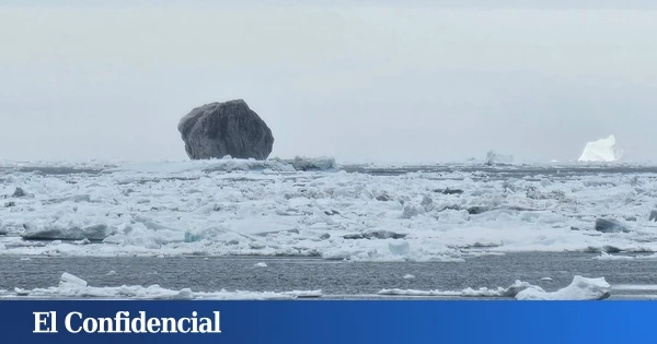 Sale a pescar y se encuentra con el iceberg más raro del mundo: 
