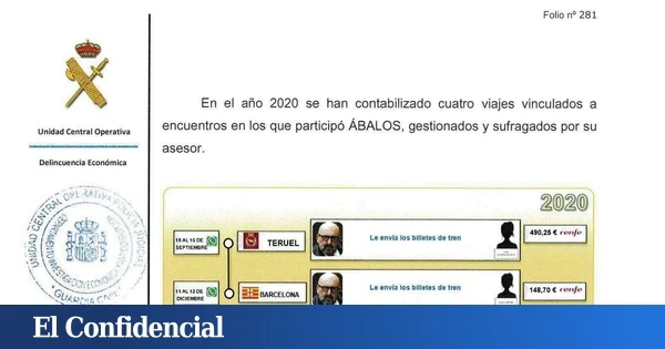 La UCO confirma que Koldo pagó billetes para 
