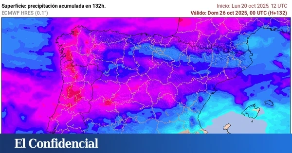 La lluvia seguirá toda la semana y la Aemet avisa: llega un cambio radical y las temperaturas bajarán 10º a partir de este día