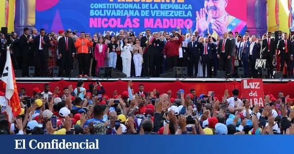 Armas y autobuses: Maduro llenó Caracas con cuerpos especiales militares y chavistas de todo el país