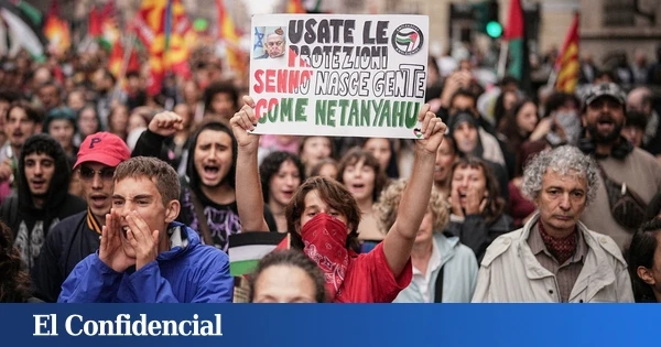 La huelga general por la ofensiva israelí en Gaza paraliza varias ciudades en Italia