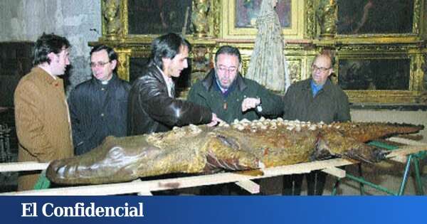 Leyendas vivas en Castilla y León: ¿por qué hay un caimán disecado en la iglesia de esta villa medieval?