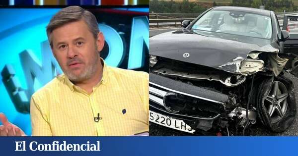 Miki Nadal, ileso tras sufrir un tremendo accidente de tráfico de camino a la presentación de su nuevo programa