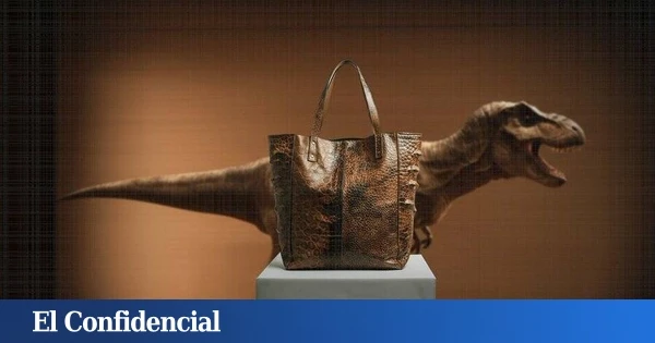 Adiós al cuero: Así es el nuevo bolso con piel de dinosaurio T-Rex desarrollado en un laboratorio