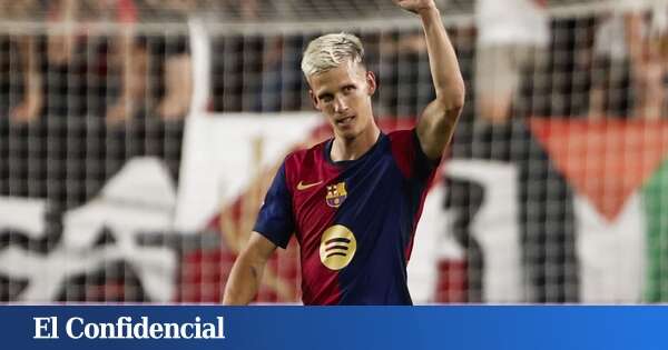 ¡Qué debut! Dani Olmo neutraliza a un buen Rayo Vallecano y lidera la remontada del Barça (1-2)