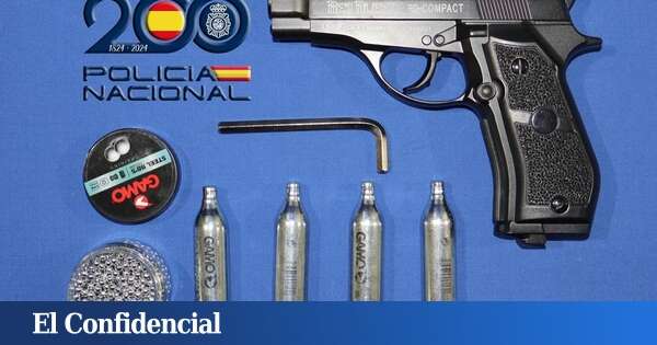 Detenido por disparar con una pistola de aire comprimido desde su ventana a los coches en Salamanca