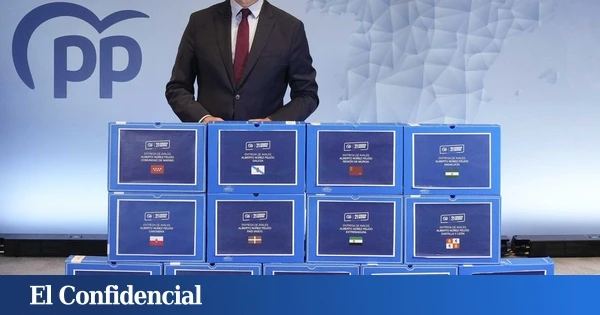 Feijóo exhibe músculo en el PP y reúne más de 94.000 avales, casi el doble que en 2022