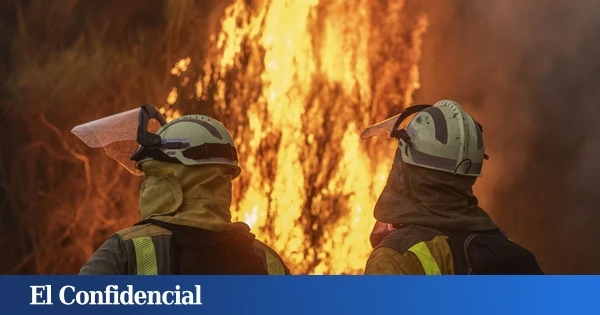 Muere una persona en un incendio forestal que afecta a San Cristovo de Cea (Ourense)