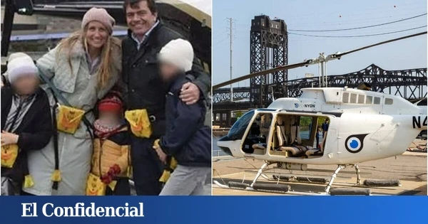 Un Bell 206L y un 