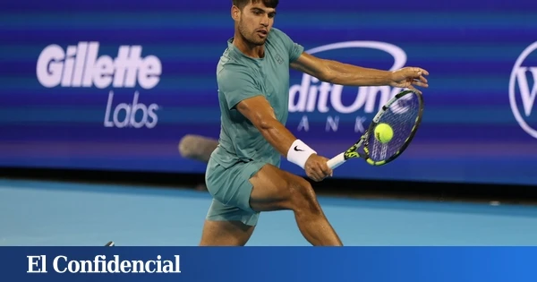 Alcaraz arrolla a Nardi y se mete en cuartos del Masters de Cincinnati (6-1, 6-4)